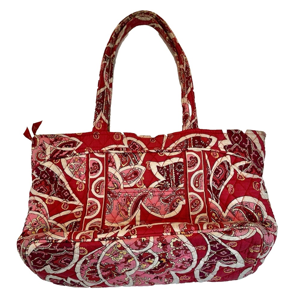 Vera Bradley Retired Pattern Rosie‎ Posies Printed Tote Purse